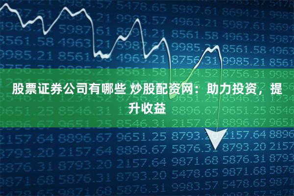 股票证券公司有哪些 炒股配资网：助力投资，提升收益