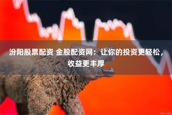 汾阳股票配资 金股配资网：让你的投资更轻松，收益更丰厚